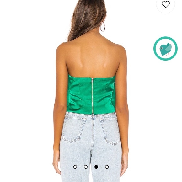 Superdown Cora strapless top size large. Sold out on Revolve. - Picture 3 of 5